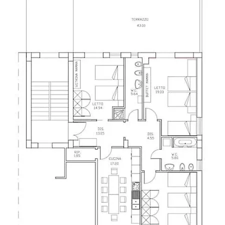14 Posti Con Cucina E Parcheggio Privato Gratuito Апартаменты Candela